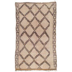 Vintage Beni Ouarain Rug