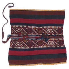 Antique Grain Sack 'Open' 3