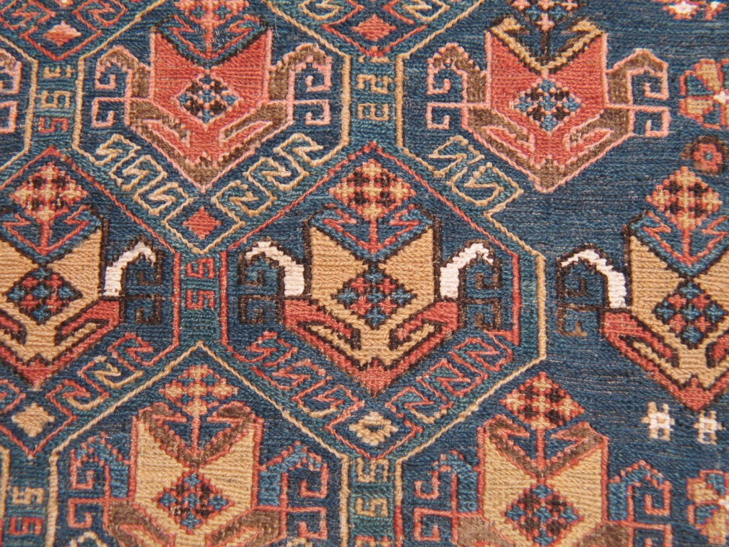 19th Century Antique Sumak Runner Rug