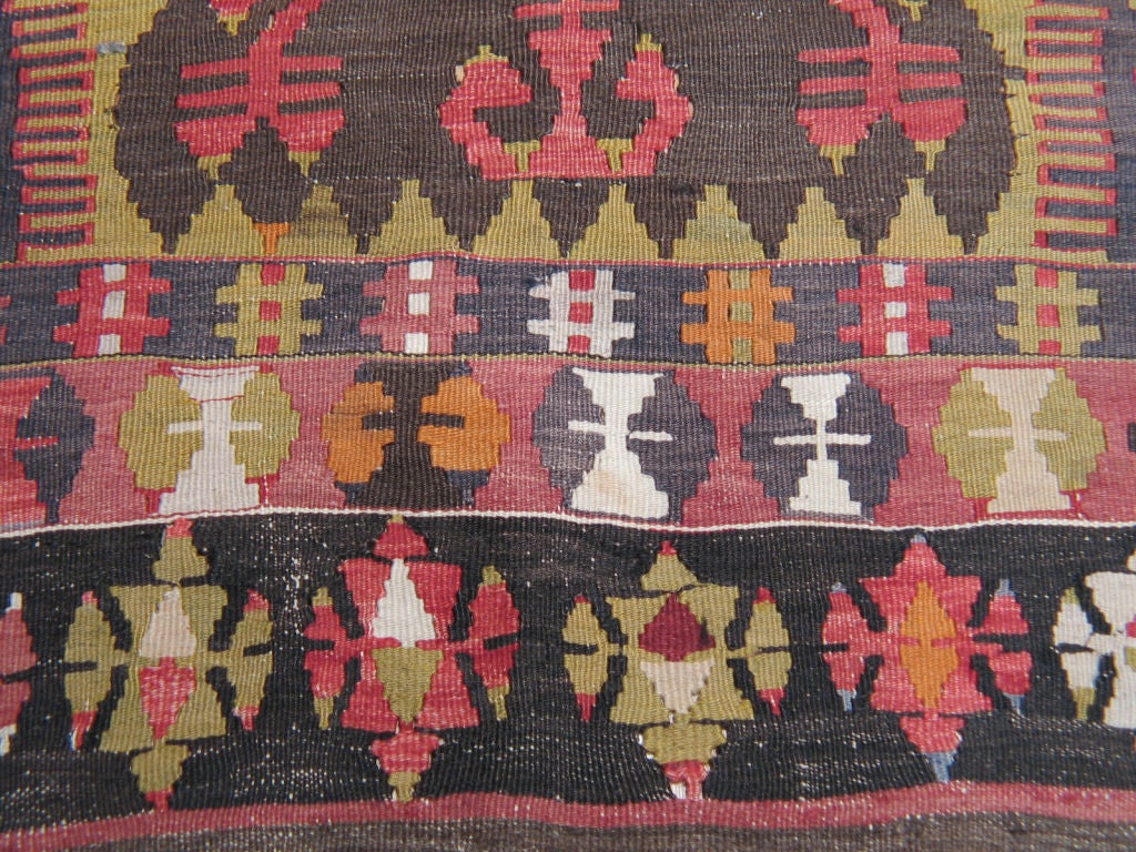 Prayer Kilim Rug In Good Condition For Sale In New York, NY