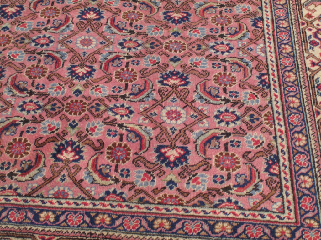 Pink Kayseri Carpet In Good Condition In New York, NY