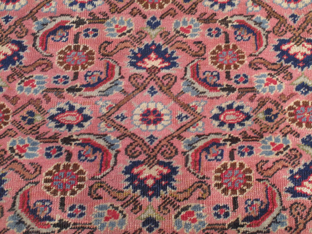 Wool Pink Kayseri Carpet