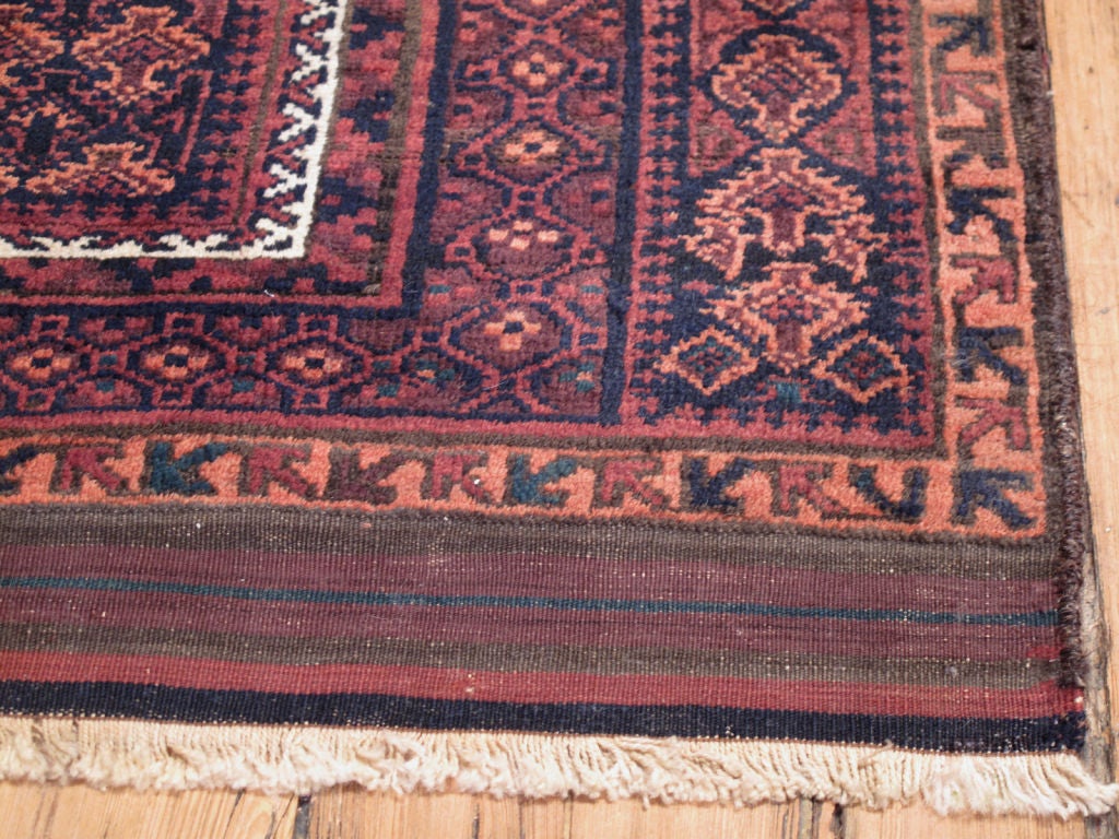 Afghan Antique Baluch Prayer Rug