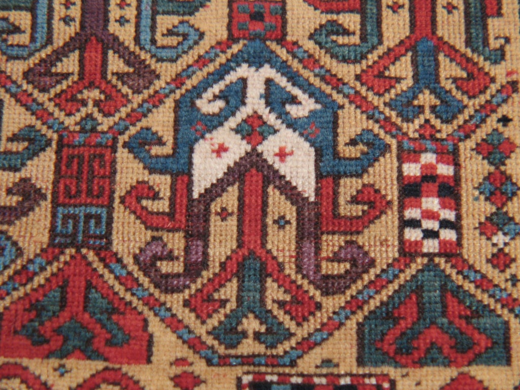 Antique Caucasian Prayer Rug In Good Condition In New York, NY