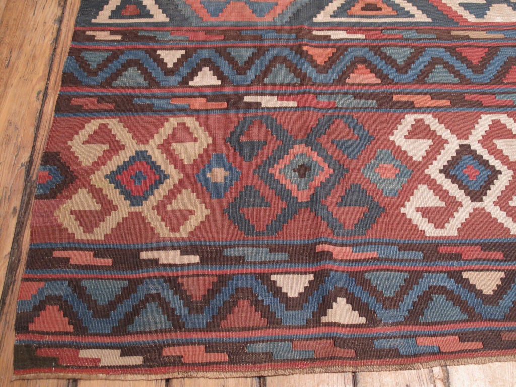 Azerbaijani Shirvan Kilim Rug