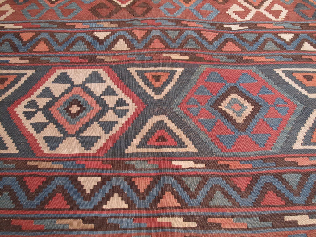 20th Century Shirvan Kilim Rug