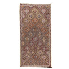 Vintage "Zili" Flat-Weave Rug