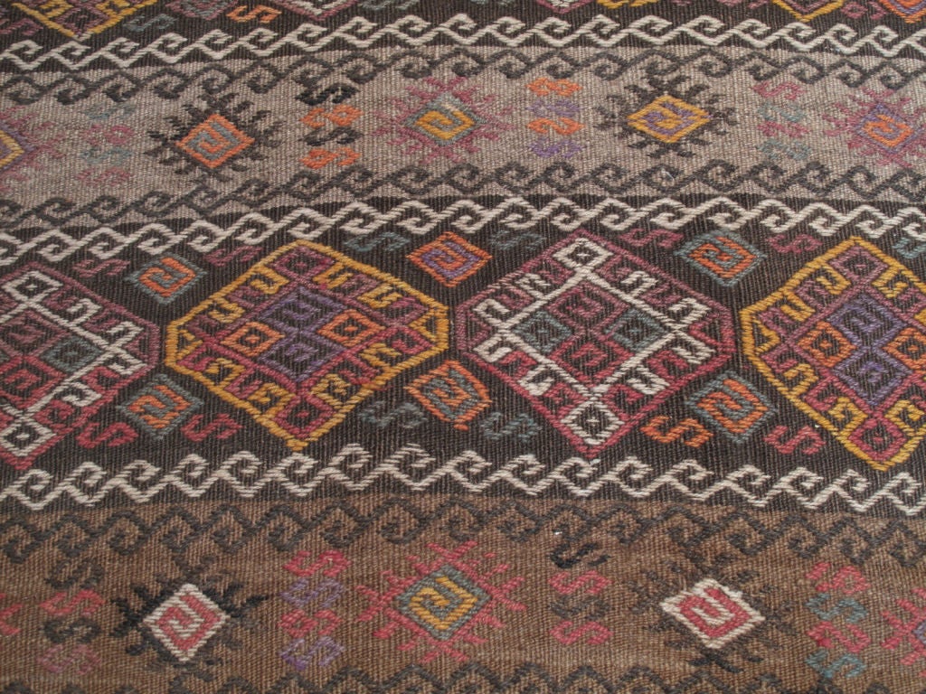 Wool Kars Kilim Runner Rug For Sale