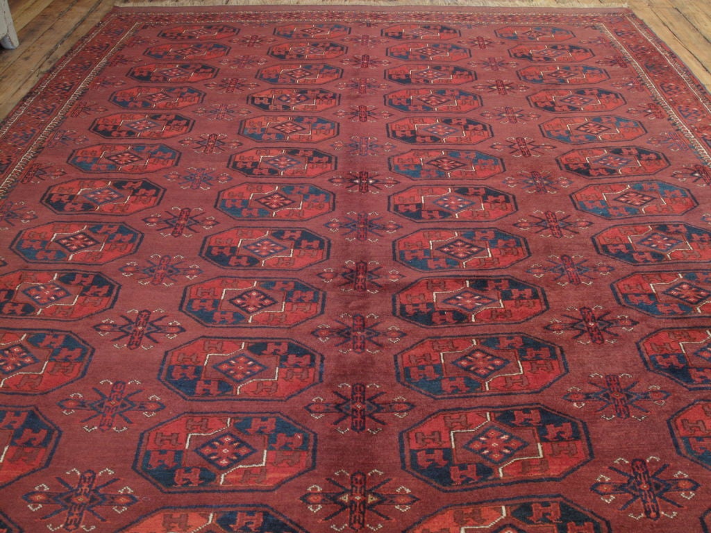 20th Century Turkmen Main Carpet
