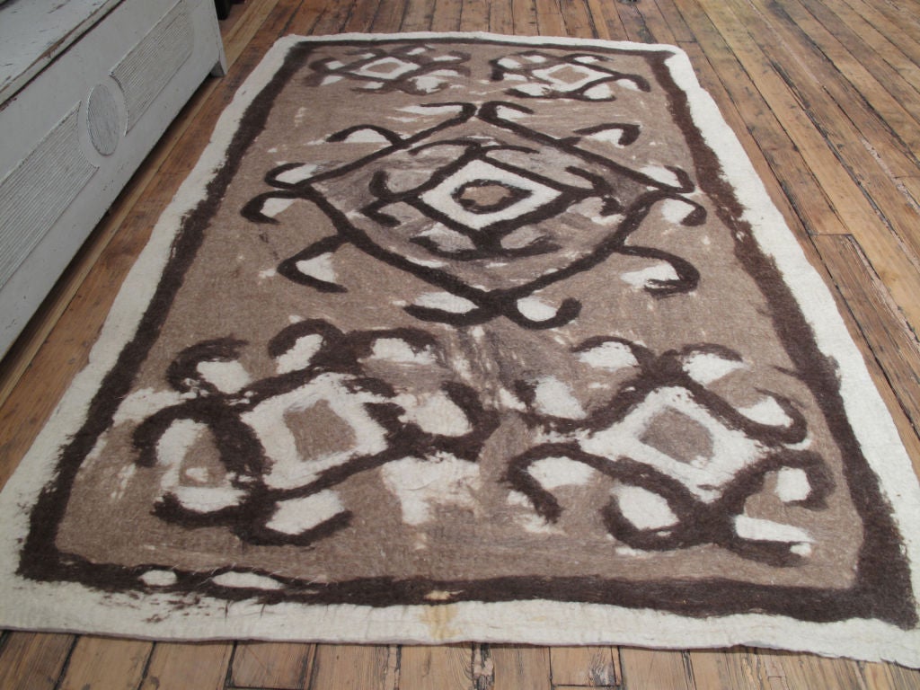 Turkish Felt Rug