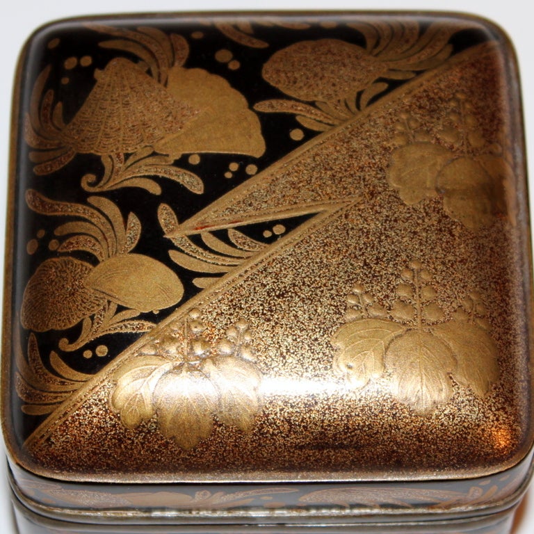 Antique Japanese Lacquer Box