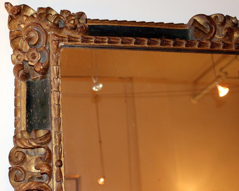 Gilt Antique Spanish Colonial Mirror