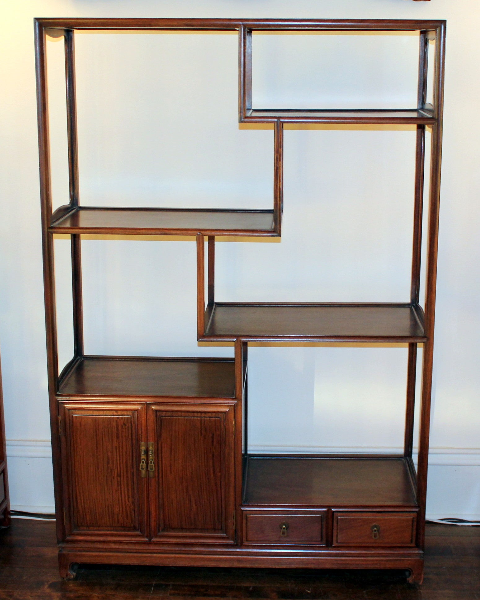 Chinese Rosewood Etagere