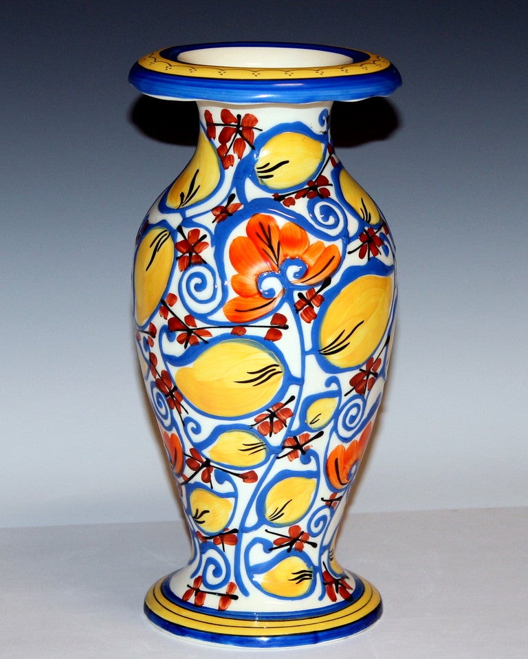Vintage Czech Pottery Ditmar Urbach Vase