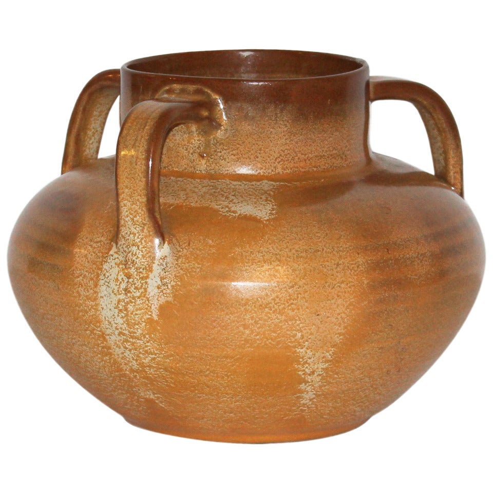 Bybee, Ky. Southern Pottery Uranium Glaze vase For Sale