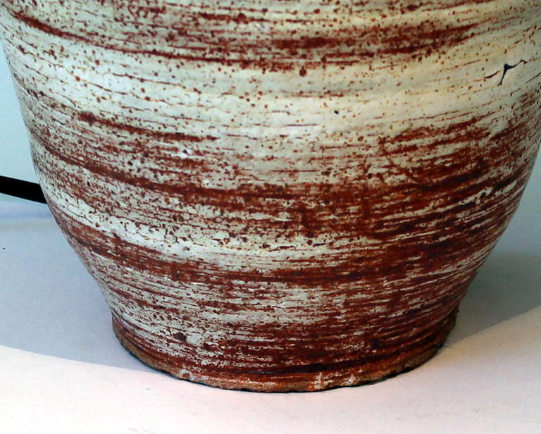 Atomic Age Studio Pottery Lamp 3