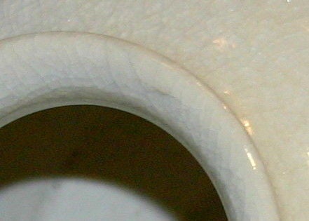 Leon Volkmar Durant Kilns Art Pottery White Chinese Crackle Vase 4
