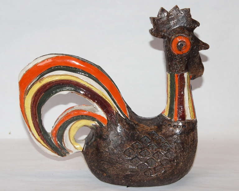 Vintage Bitossi Rooster