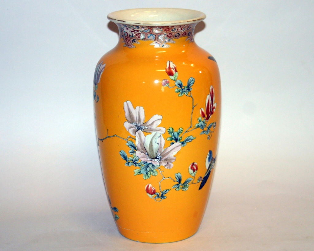 Japanese Taizan Studio Satsuma Vase