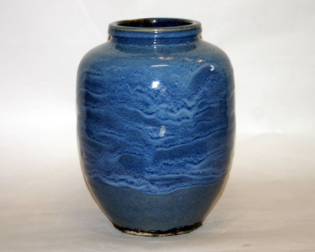 Japanese Shigaraki Vase with 