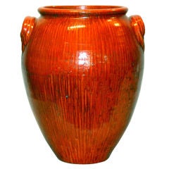 Large Chrome Red North Carolina Vase