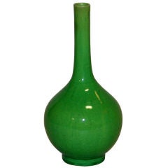 Green Kyoto Point Bottle Vase