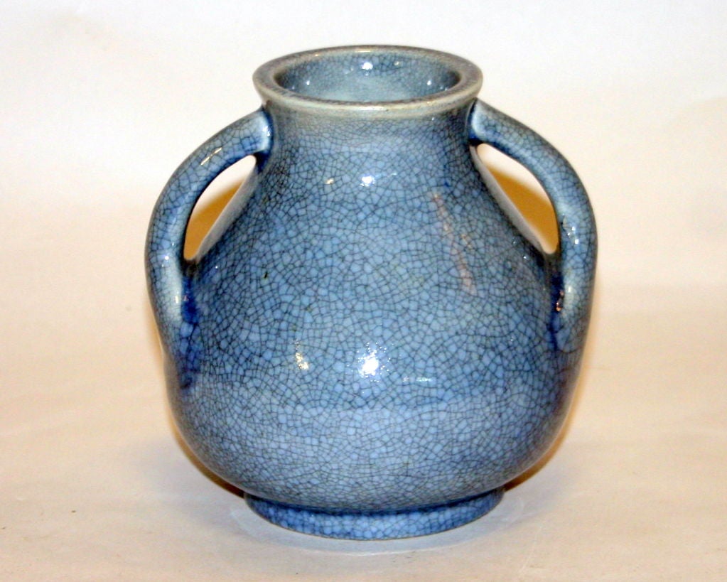 Awaji Crackle Vase