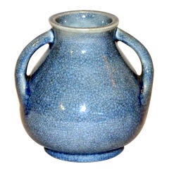 Awaji Crackle Vase