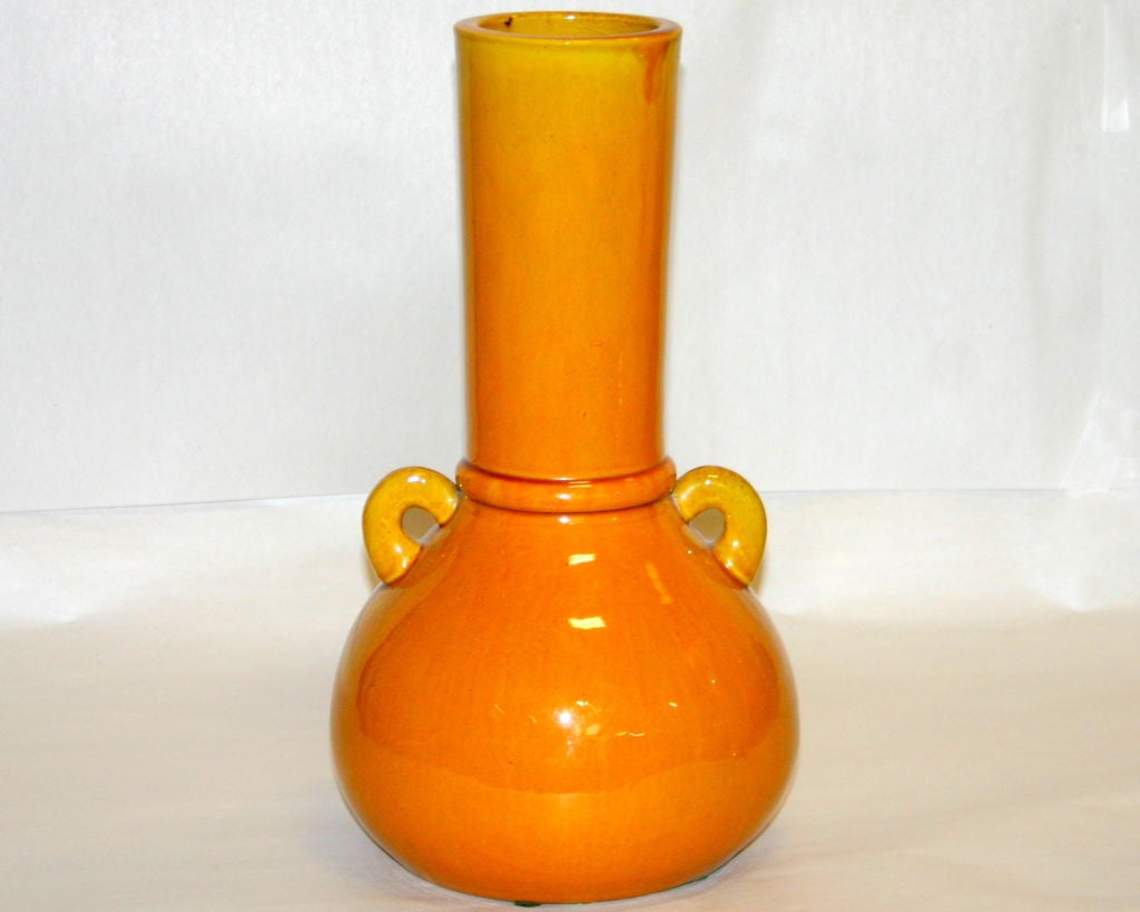 Awaji Pottery Warm Yellow Monochrome