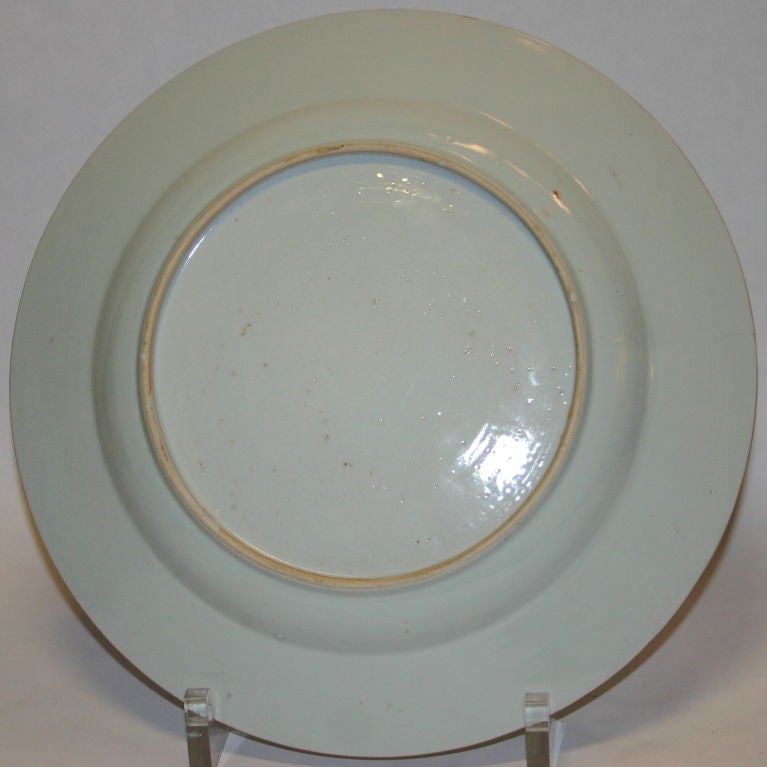 Chinese Export Armorial Charger from Lee of Coton Service 5
