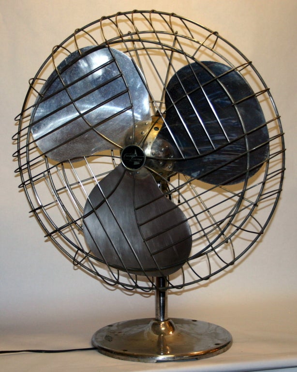 Large vintage Emerson fan with 24