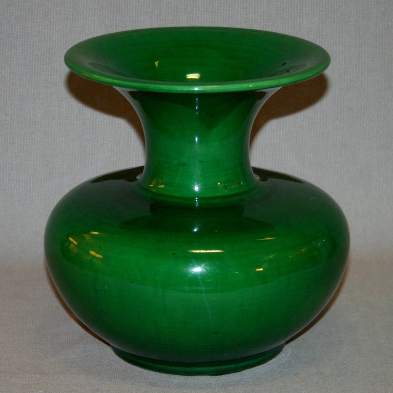 Japanese Awaji Pottery Vase
