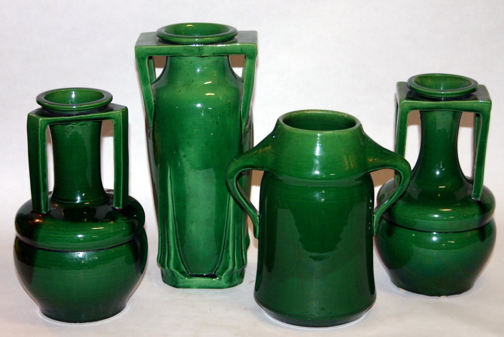 Awaji Buttress Handle Vase 1