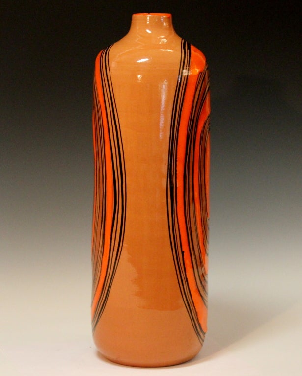 Modern Bitossi for Raymor Bull's Eye Vase