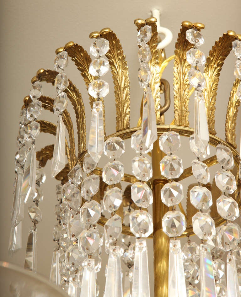 cut glass chandeliers