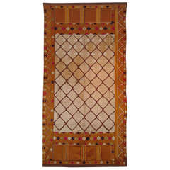 Late 19th or Early 20th Century from West Punjab Shawl, "Phulkari"