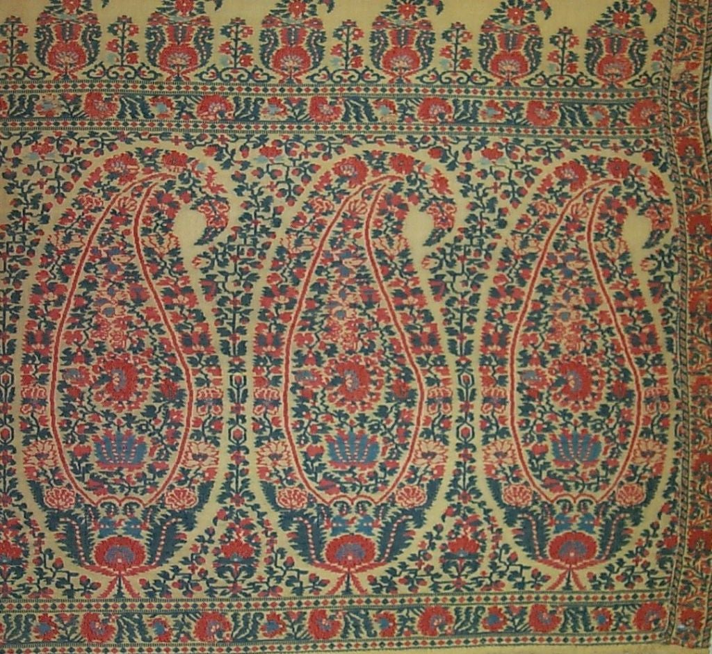 French Kashmiri Style Shawl