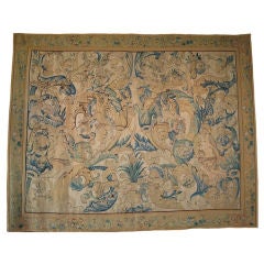"Grotesques" tapestry woven in Flanders