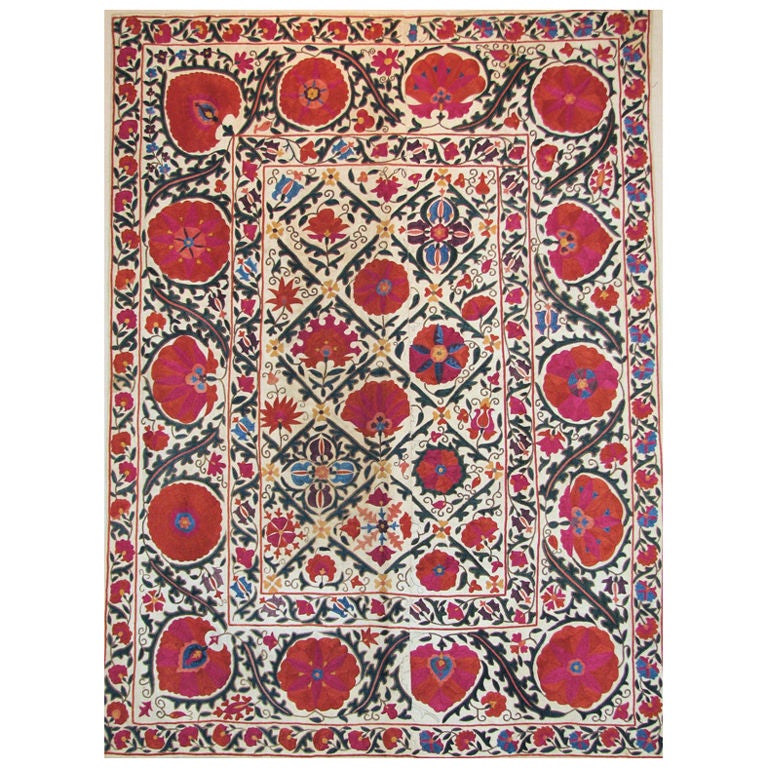 Suzani (embroidery) from Uzbekistan