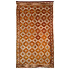 Late 19th or Early 20th Century Embroidered Bagh (Shawl) from West Punjab Antique Late 19th or Early 20th Century Embroidered Bagh (Shawl) from West Punjab