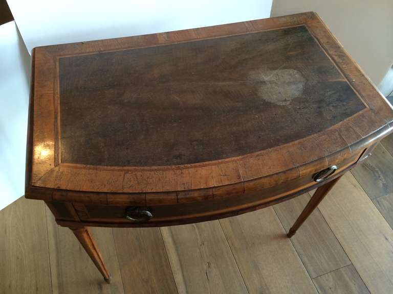 19th Century Side Table with One Drawer