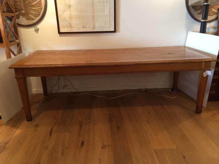 Large antique table from France.