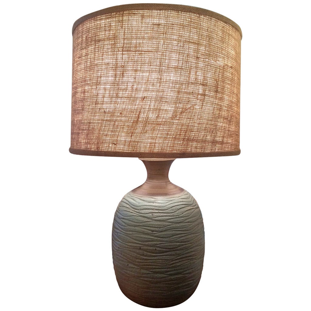 Large Ceramic Lamp For Sale