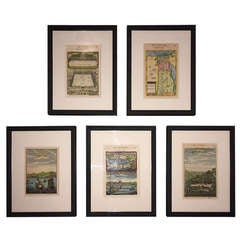 Vintage Framed Book Pages