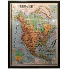 America Del Norte Map