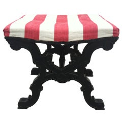 19th Century Wooden Stool 