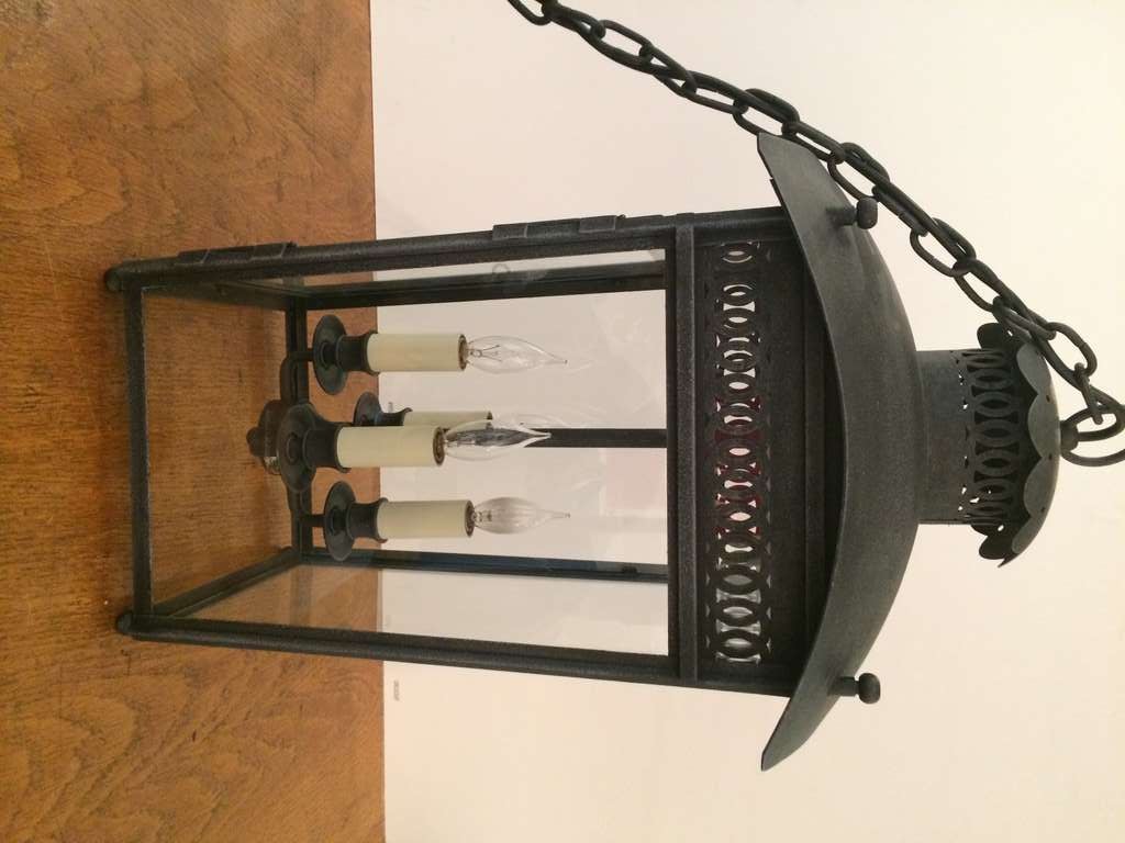 Regency Lantern.
Charles Edwards. England.
Faux Zing Finish.
Interior use only.

13.25
