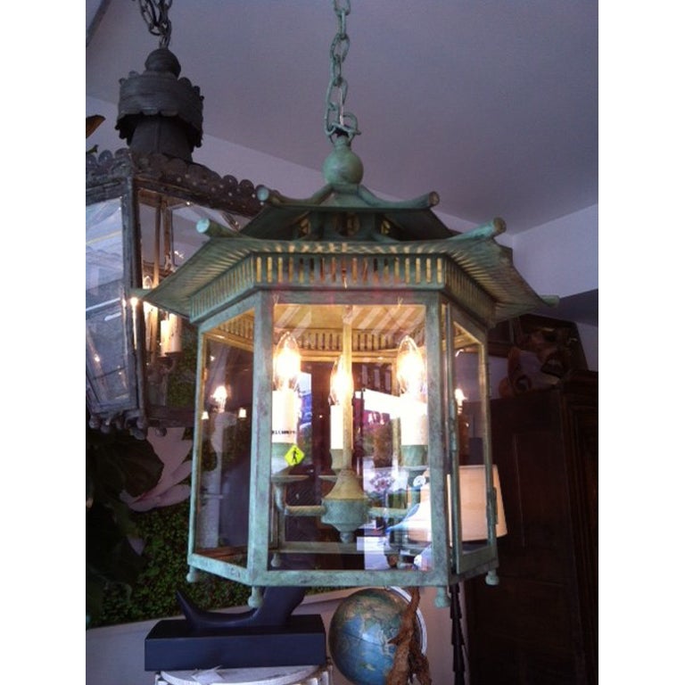 Hexagonal Treaty Port Lantern