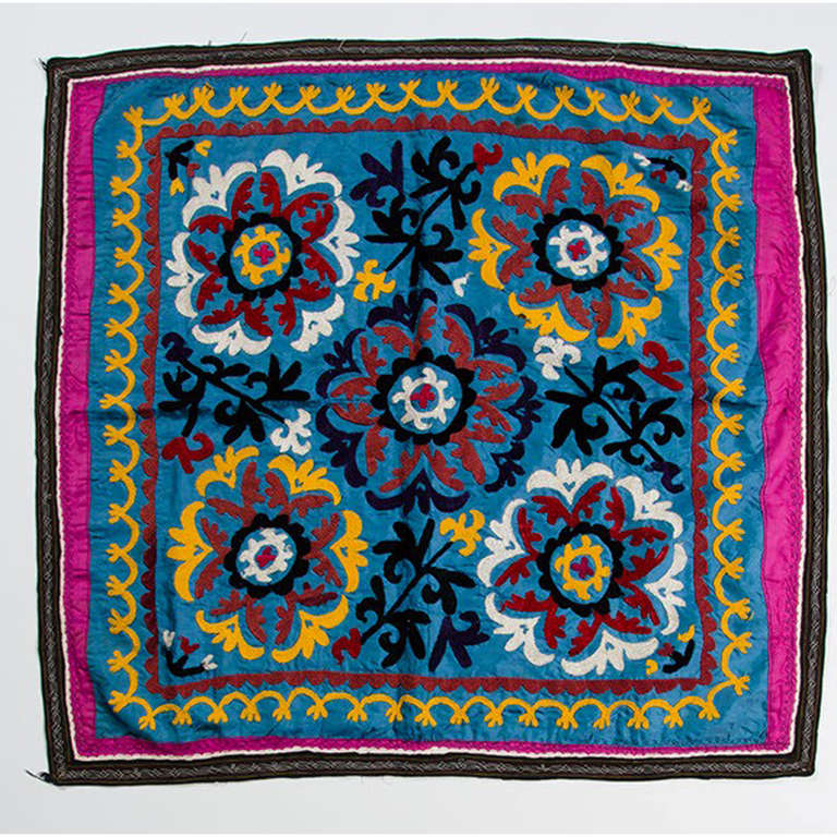 Embroidered Susani Throw