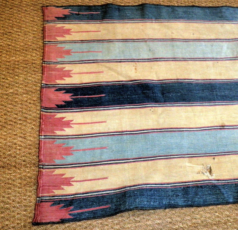 Indian Vintage Dhurrie from India